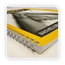 Bachelorarbeit Metal-Ringbindung Premium